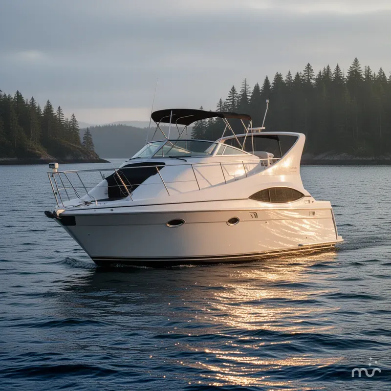 Slide: The Image of Carver Yachts 350 Mariner 1999 - 4