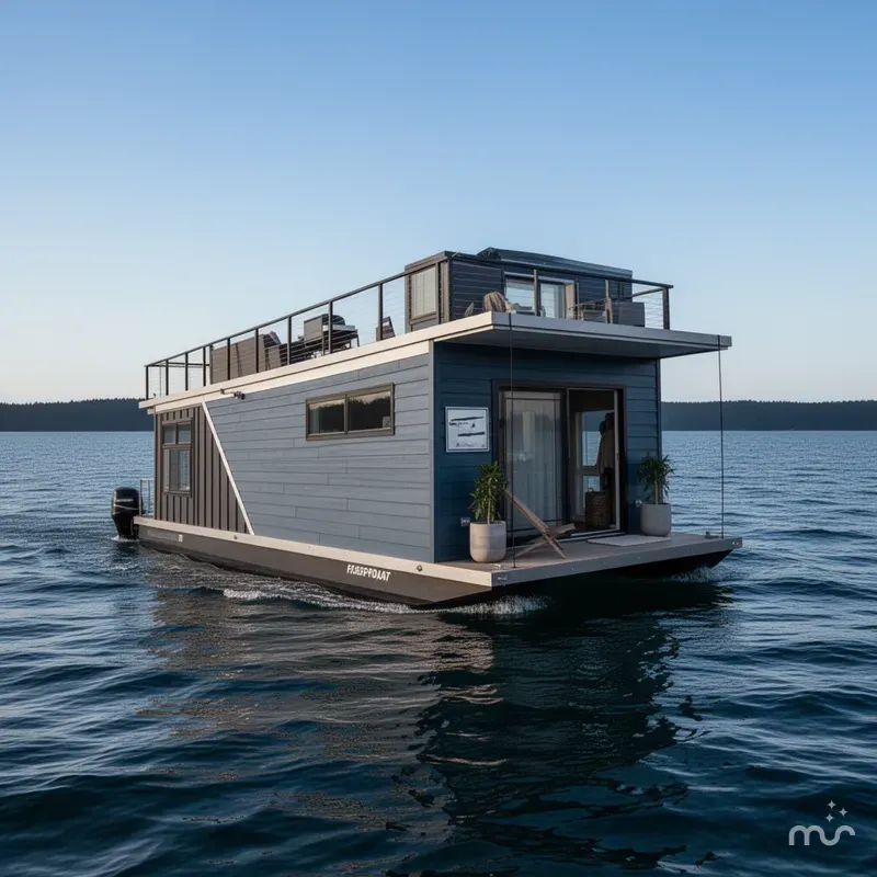 Slide: The Image of Houseboat East Coast Houseboats 40' 2024 - 0