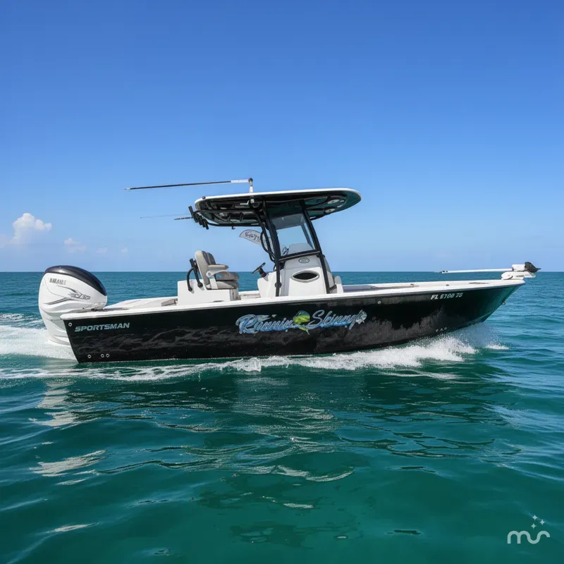 Slide: The Image of Sportsman Masters 267OE Bay Boat 2022 - 0