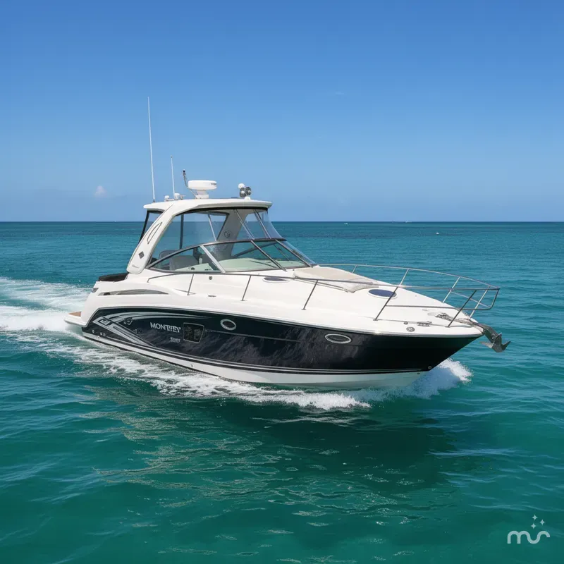 Slide: The Image of Monterey 320 Sport Yacht 2014 - 0