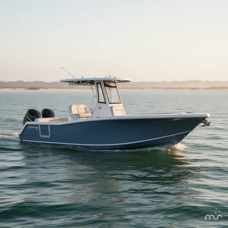 Slide: The Image of Tidewater 256 LXF WITH SEAKEEPER RIDE 2025 - 0