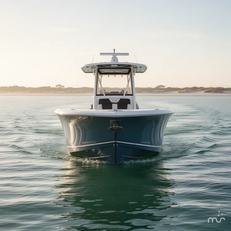 Slide: The Image of Tidewater 256 LXF WITH SEAKEEPER RIDE 2025 - 2