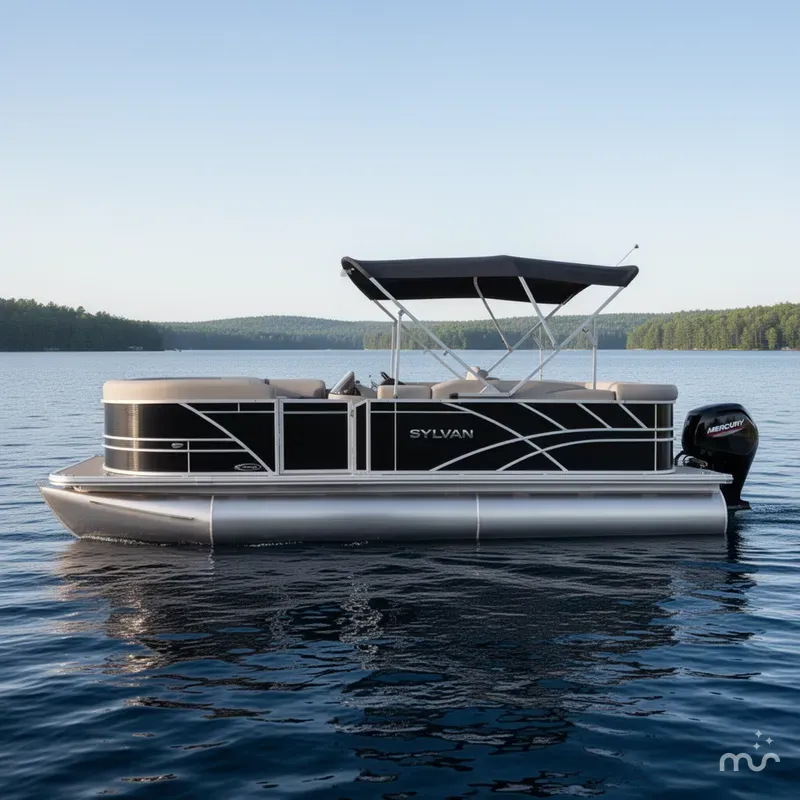 Slide: The Image of Sylvan Mirage 8520 Cruise - Mercury 90HP 2025 - 0