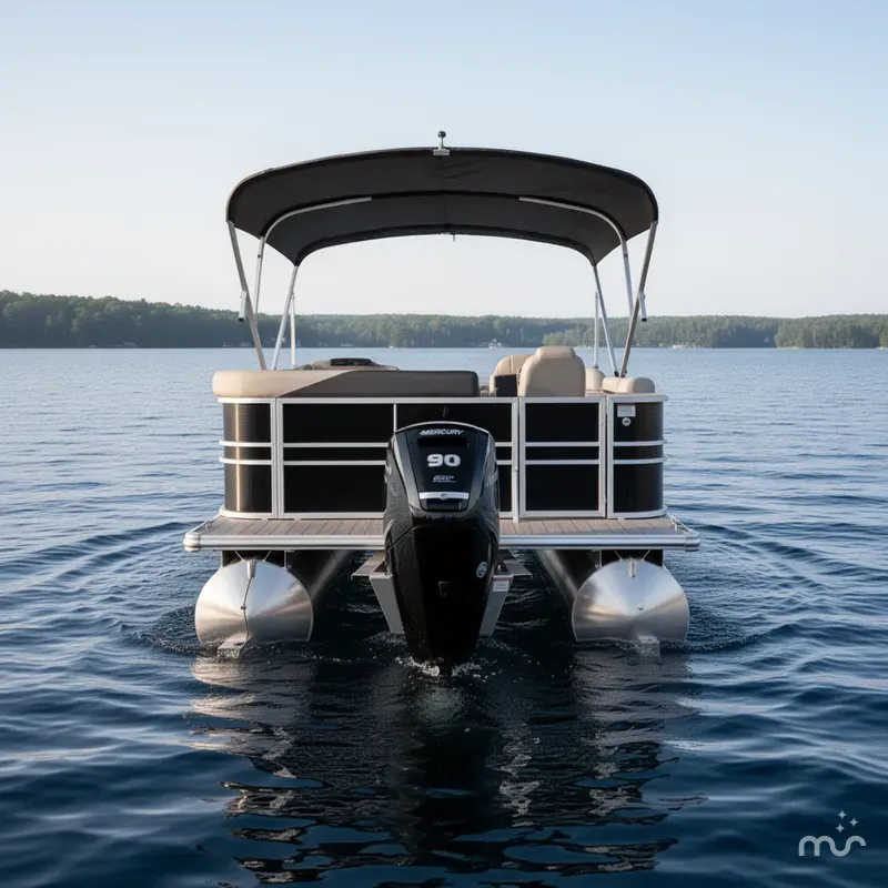 Slide: The Image of Sylvan Mirage 8520 Cruise - Mercury 90HP 2025 - 1