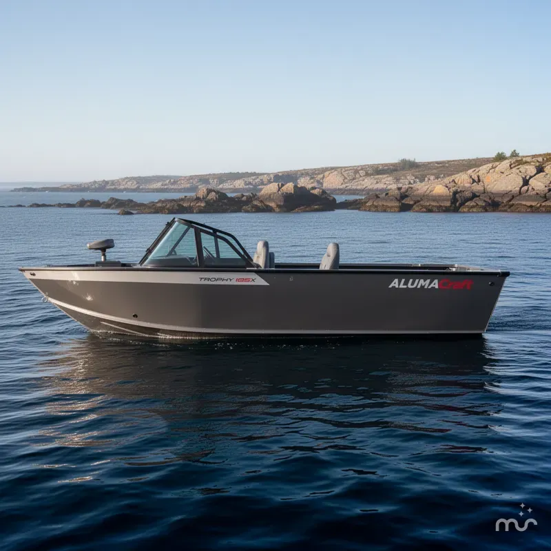 Slide: The Image of Alumacraft Trophy 185X SC Rotax S 2025 - 2