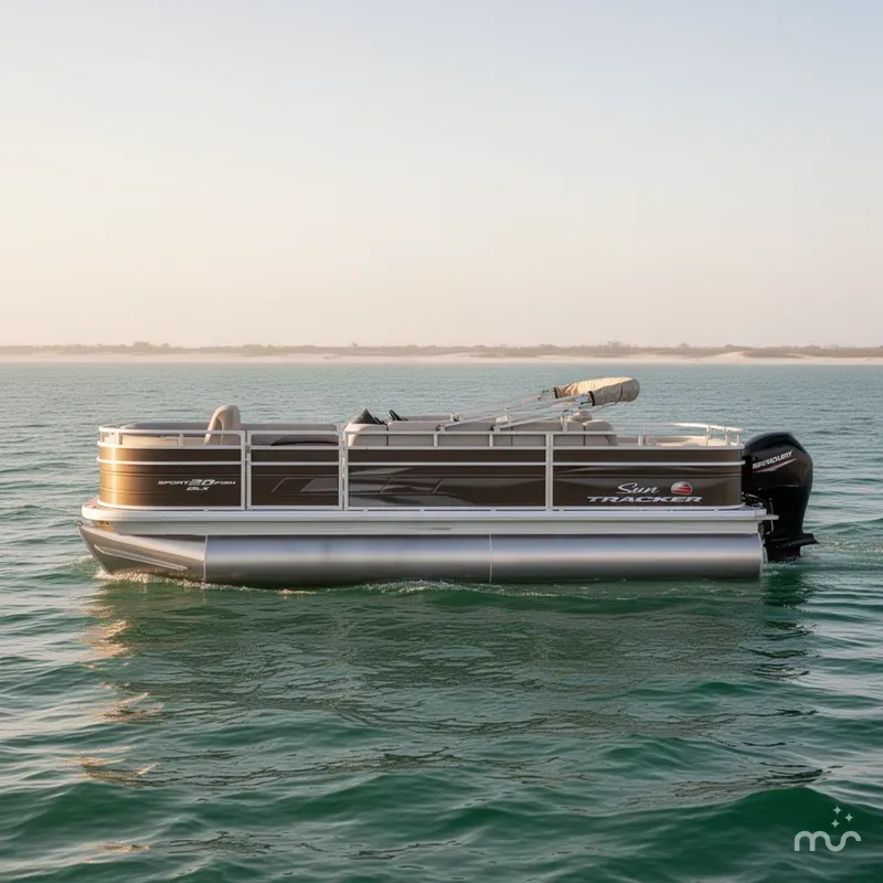 Slide: The Image of Sun Tracker SportFish 20 DLX 2025 - 1