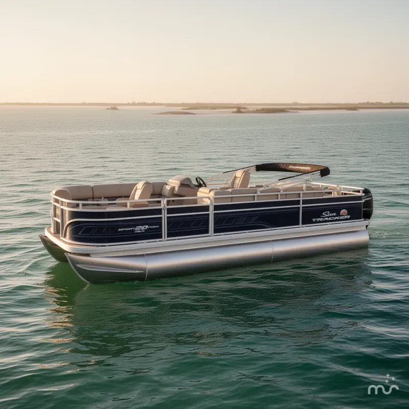 Slide: The Image of Sun Tracker SportFish 20 DLX 2025 - 2