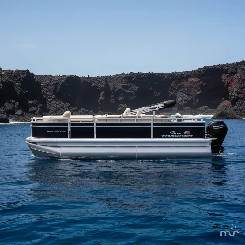 Slide: The Image of Sun Tracker SportFish 20 DLX 2025 - 2