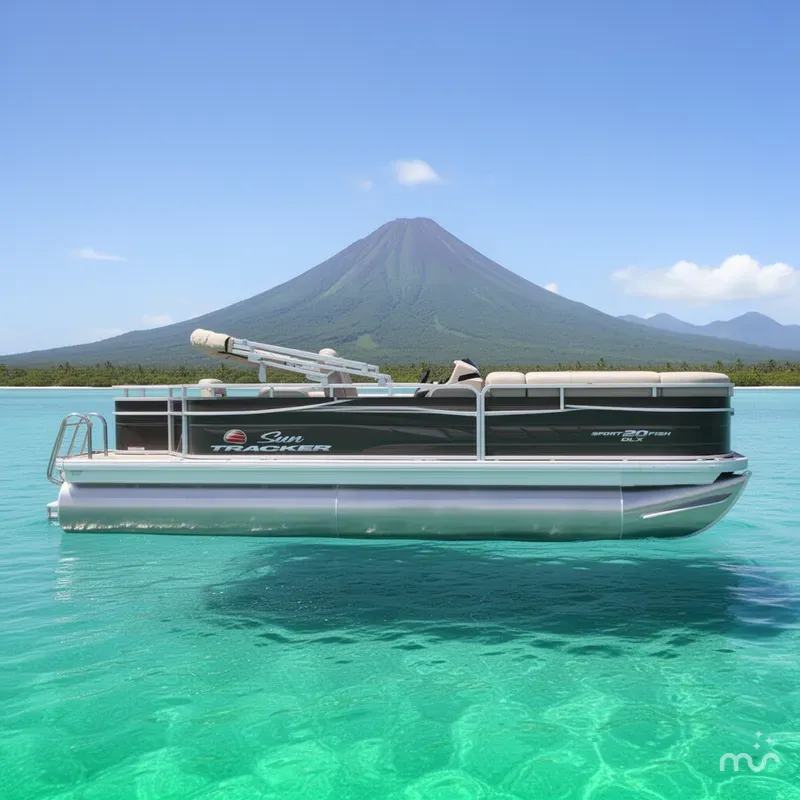 Slide: The Image of Sun Tracker SportFish 20 DLX 2025 - 2