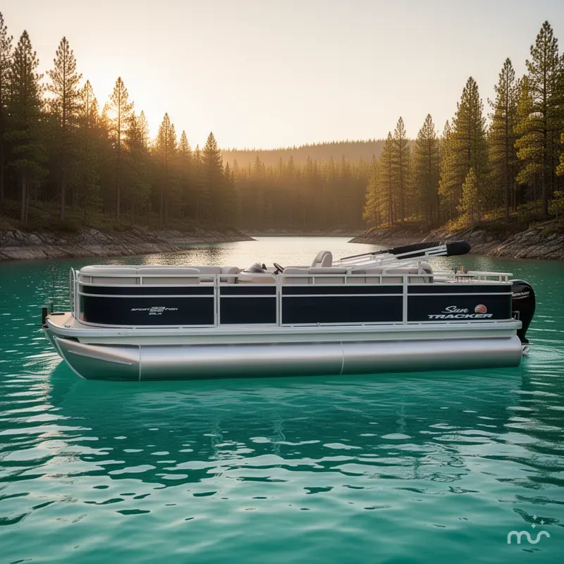 Slide: The Image of Sun Tracker SportFish 22 DLX 2025 - 2