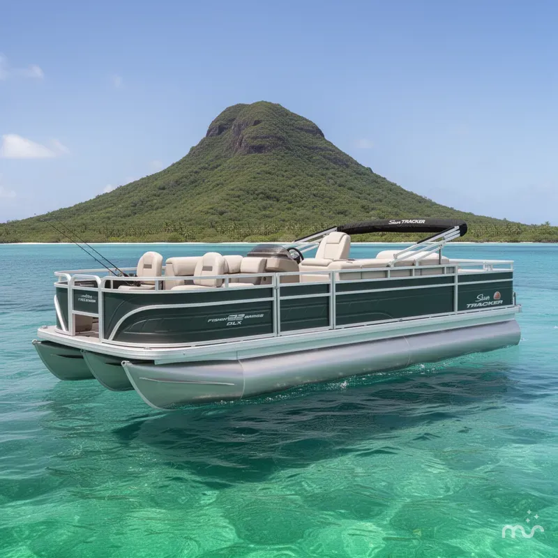 The Image of Sun Tracker Fishin' Barge 22 DLX 2025 - 0