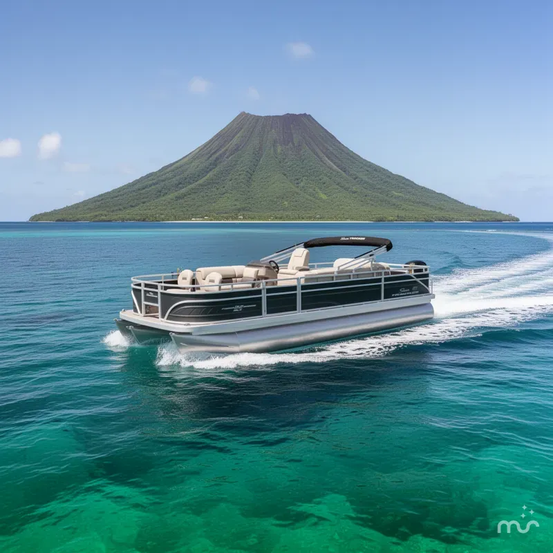 Slide: The Image of Sun Tracker Fishin' Barge 22 DLX 2025 - 4