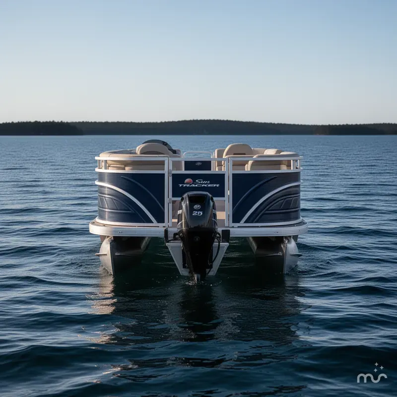 Slide: The Image of Sun Tracker Fishin' Barge 20 DLX 2025 - 2