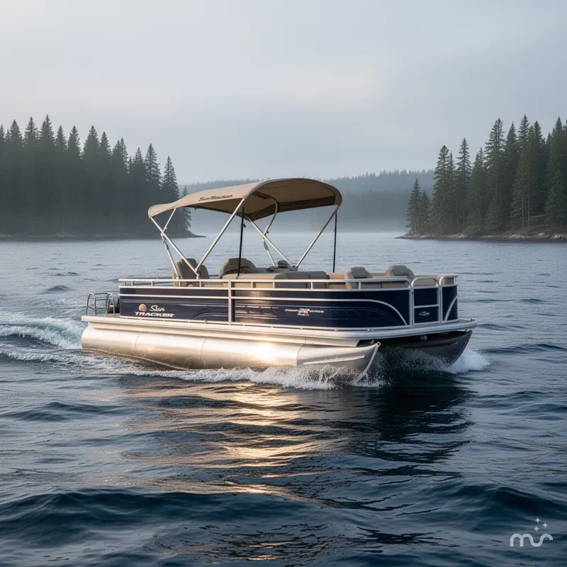 Slide: The Image of Sun Tracker Fishin' Barge 22 XP3 2025 - 4