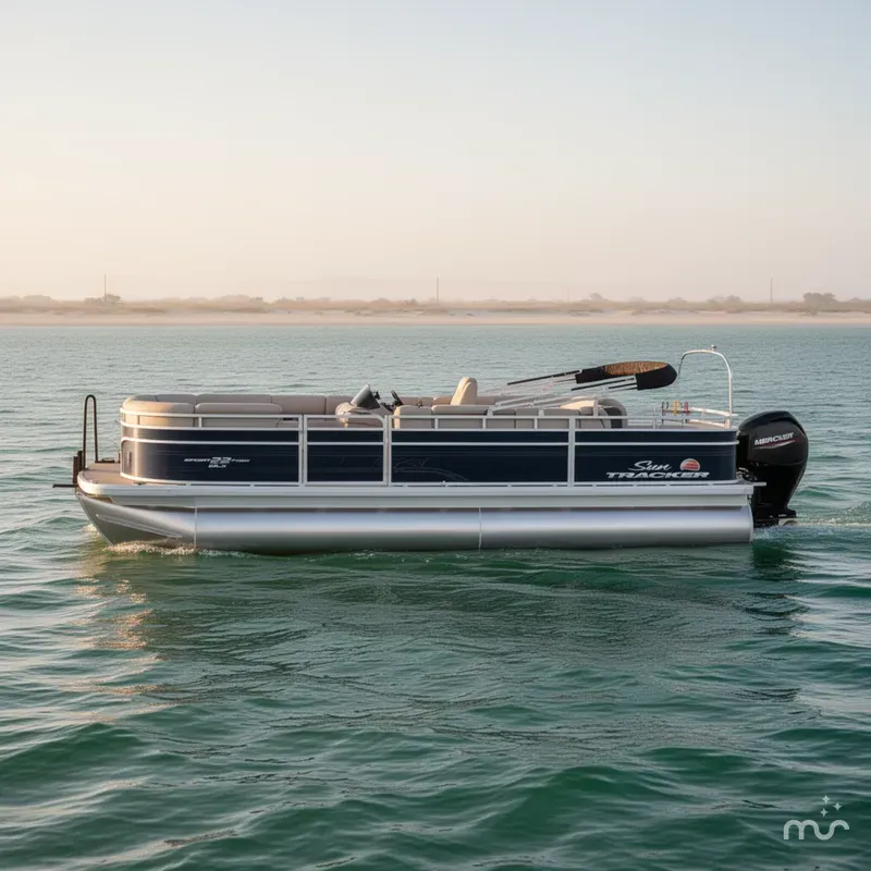 Slide: The Image of Sun Tracker SportFish 22 DLX 2025 - 0