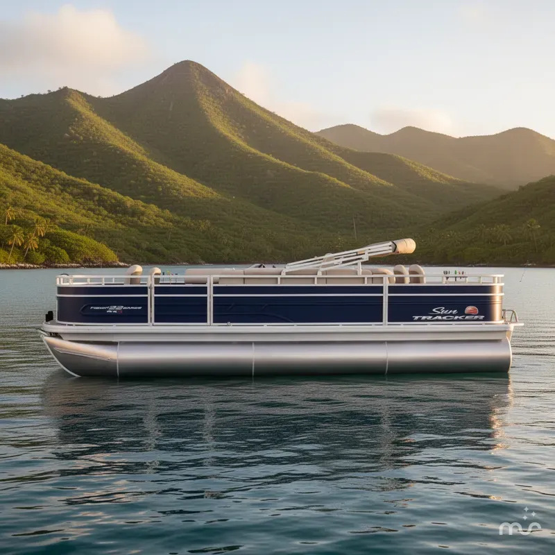 Slide: The Image of Sun Tracker Fishin' Barge 22 XP3 2025 - 2