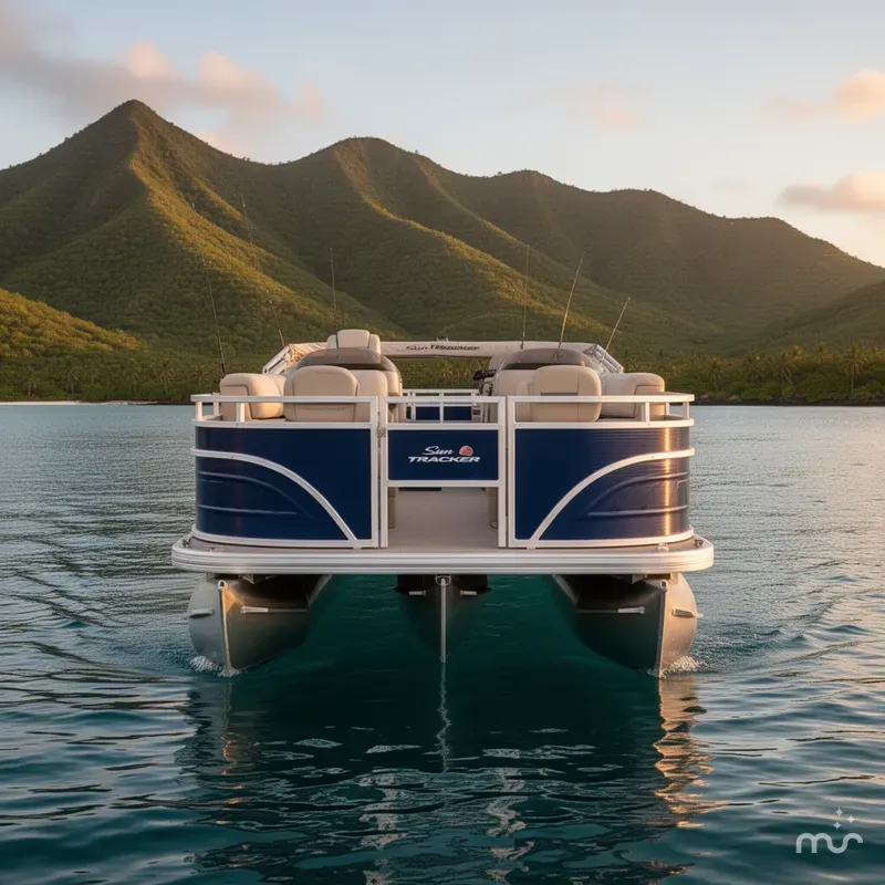 Slide: The Image of Sun Tracker Fishin' Barge 22 XP3 2025 - 3