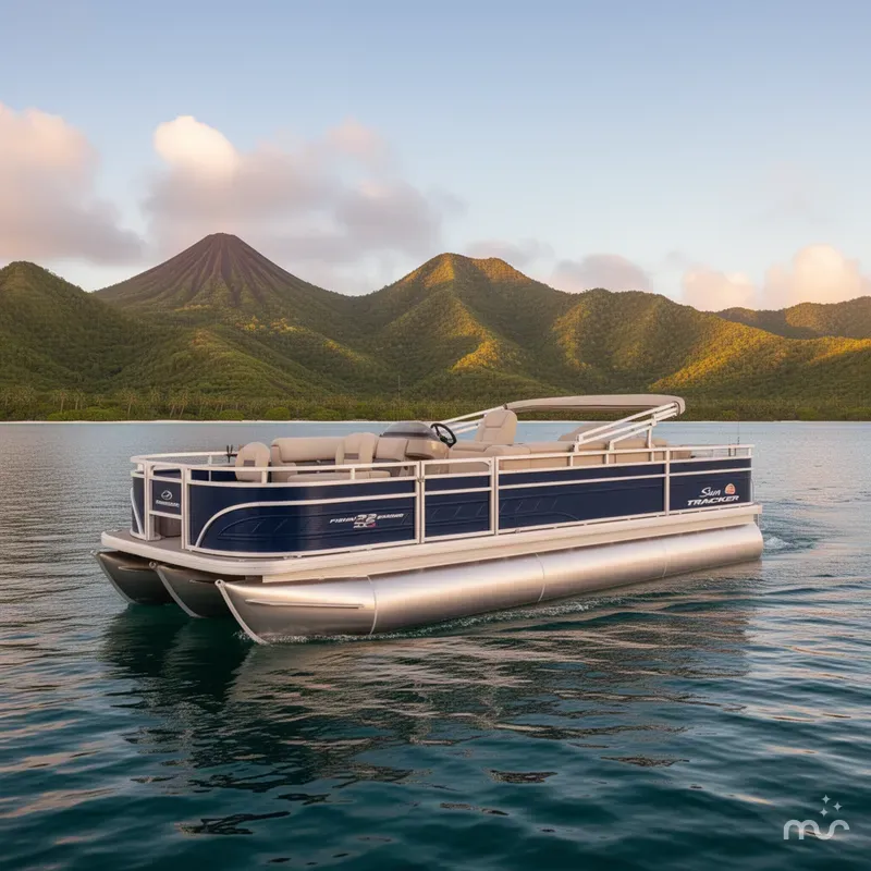 Slide: The Image of Sun Tracker Fishin' Barge 22 XP3 2025 - 4