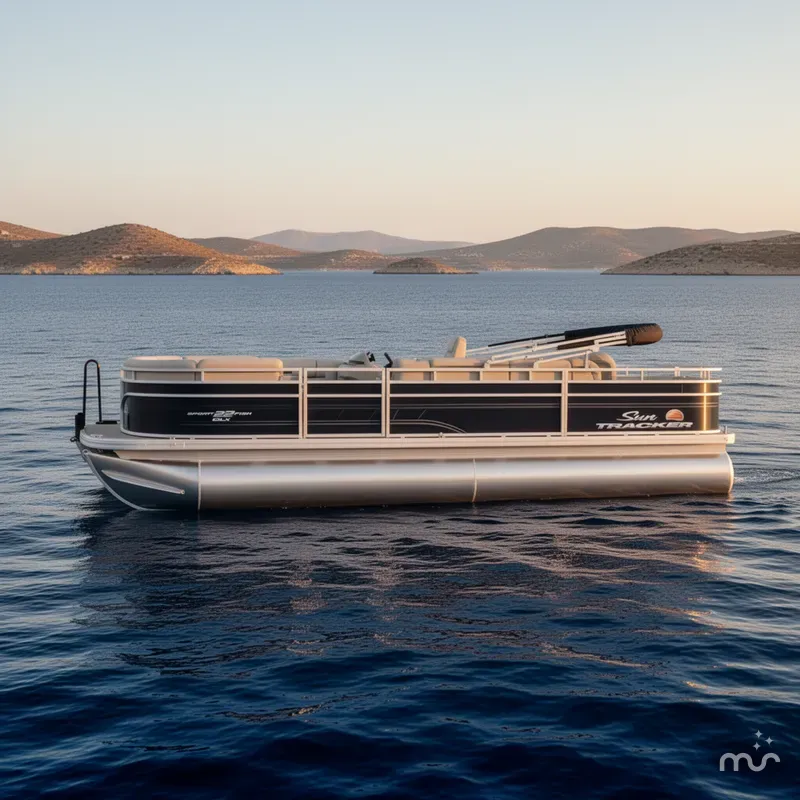Slide: The Image of Sun Tracker SportFish 22 DLX 2025 - 2
