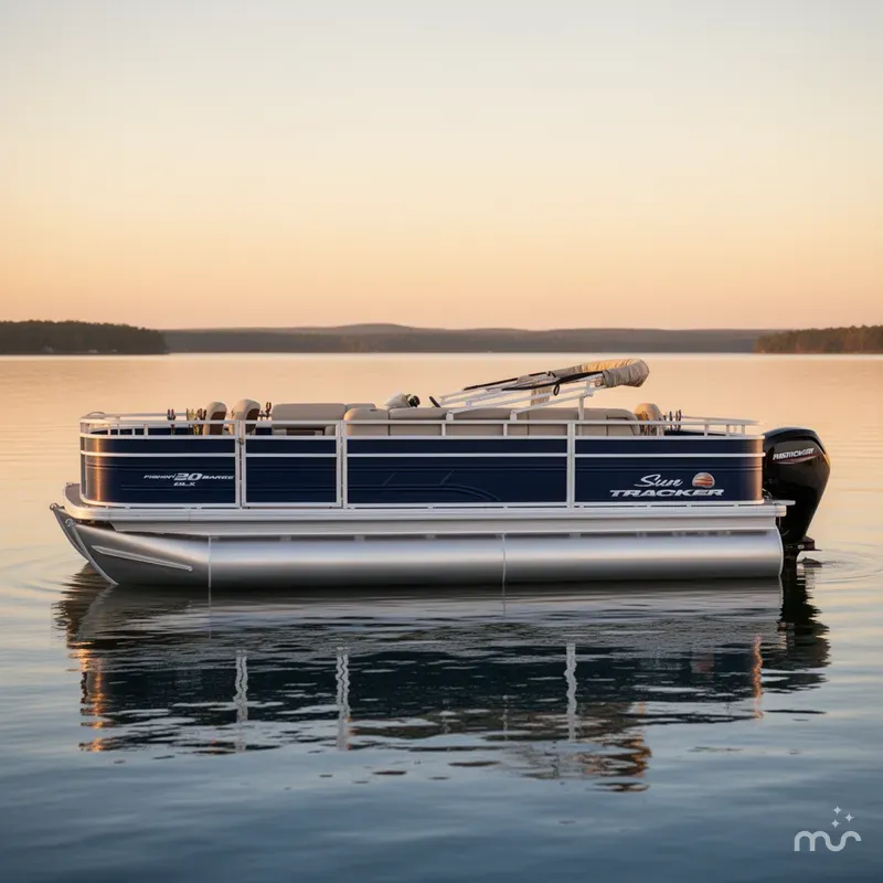 Slide: The Image of Sun Tracker Fishin' Barge 20 DLX 2025 - 0