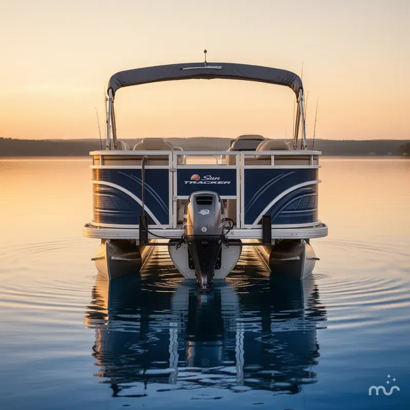 Slide: The Image of Sun Tracker Fishin' Barge 20 DLX 2025 - 1