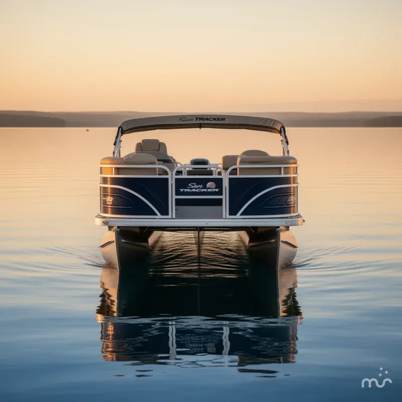 Slide: The Image of Sun Tracker Fishin' Barge 20 DLX 2025 - 2
