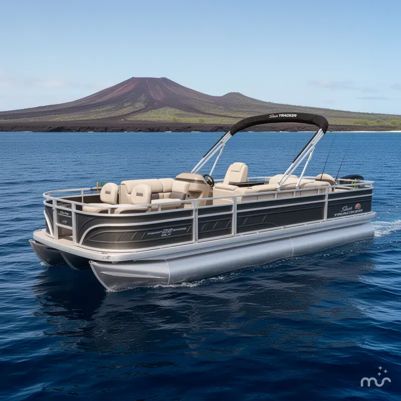 The Image of Sun Tracker Fishin' Barge 22 DLX 2025 - 0
