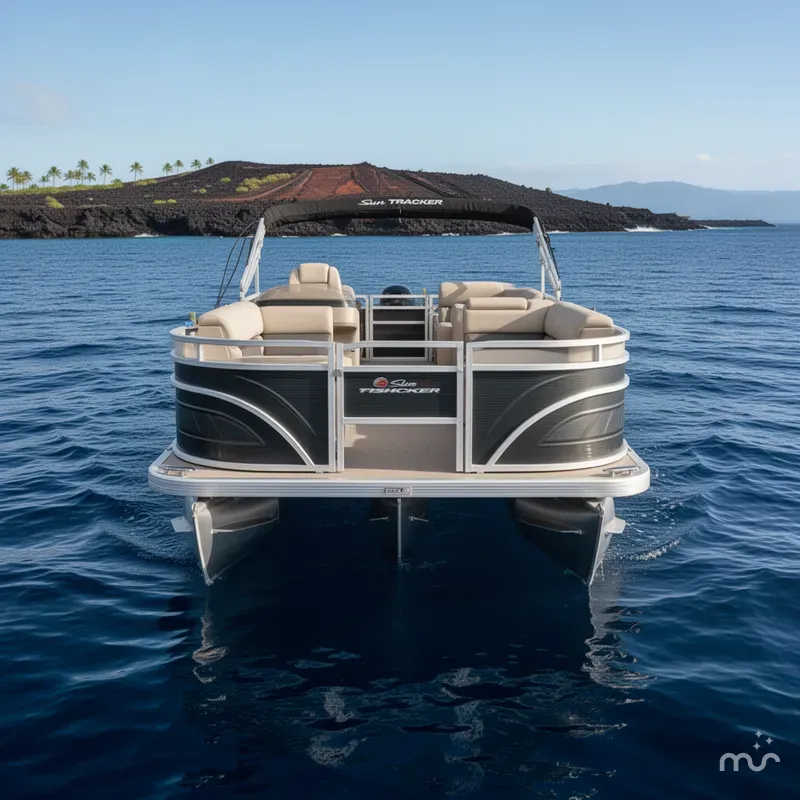 Slide: The Image of Sun Tracker Fishin' Barge 22 DLX 2025 - 3