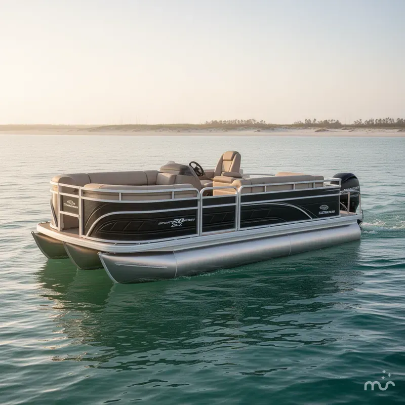 Slide: The Image of Sun Tracker SportFish 20 DLX 2025 - 0