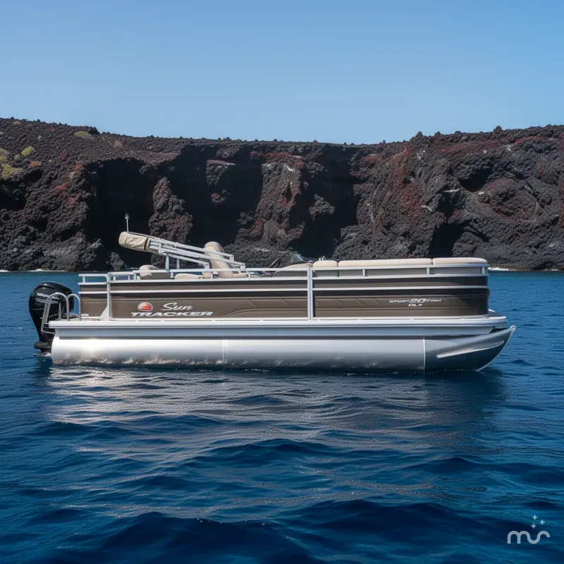 Slide: The Image of Sun Tracker SportFish 20 DLX 2025 - 2