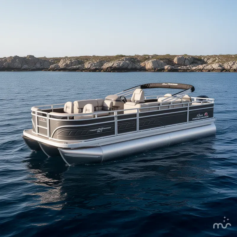 The Image of Sun Tracker Fishin' Barge 22 DLX 2025 - 0