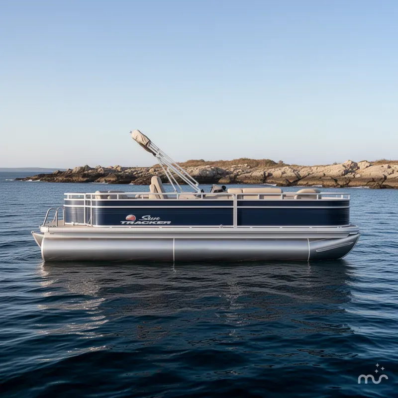 Slide: The Image of Sun Tracker Fishin' Barge 22 DLX 2025 - 2