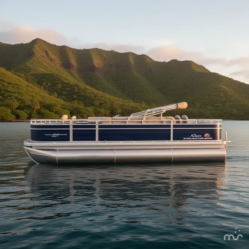 Slide: The Image of Sun Tracker Fishin' Barge 22 XP3 2025 - 2