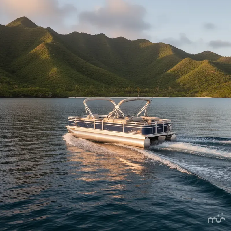 Slide: The Image of Sun Tracker Fishin' Barge 22 XP3 2025 - 4
