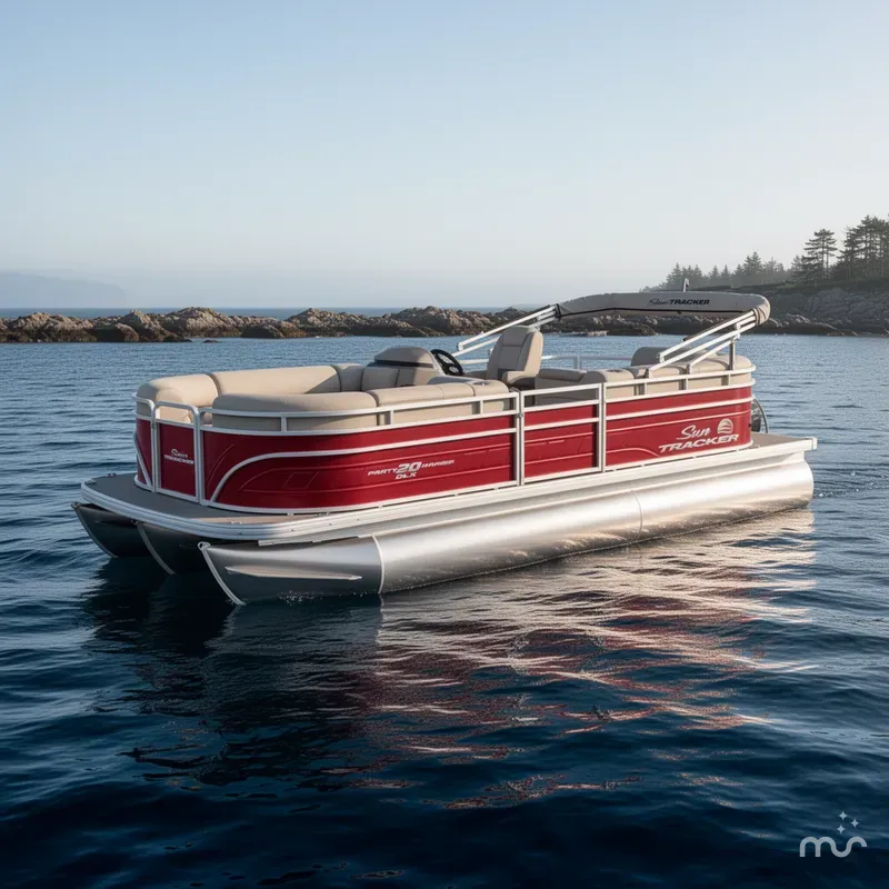 The Image of Sun Tracker Party Barge 20 DLX 2025 - 0