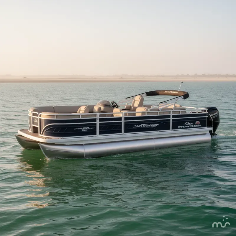 Slide: The Image of Sun Tracker SportFish 20 DLX 2025 - 0