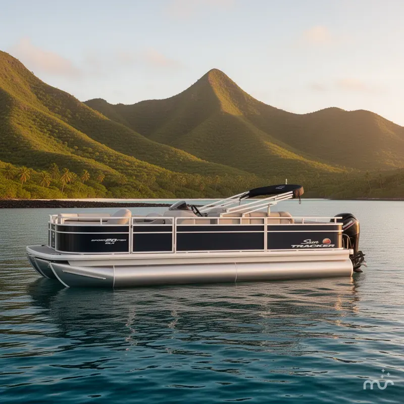 Slide: The Image of Sun Tracker SportFish 20 DLX 2025 - 2