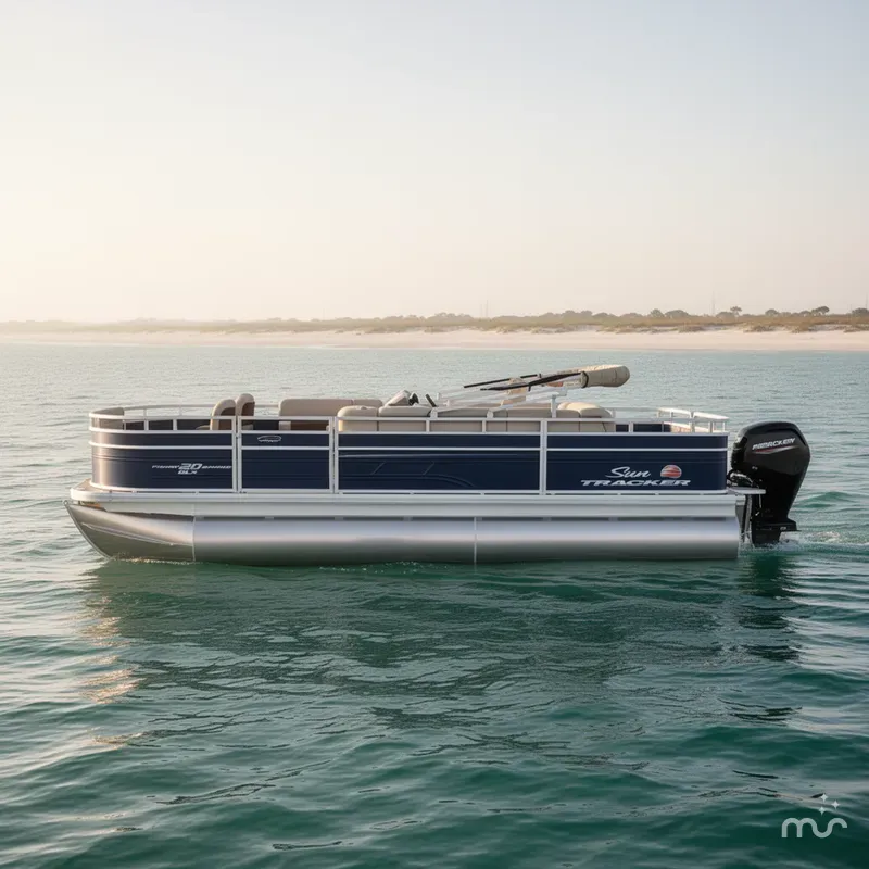 Slide: The Image of Sun Tracker Fishin' Barge 20 DLX 2025 - 0