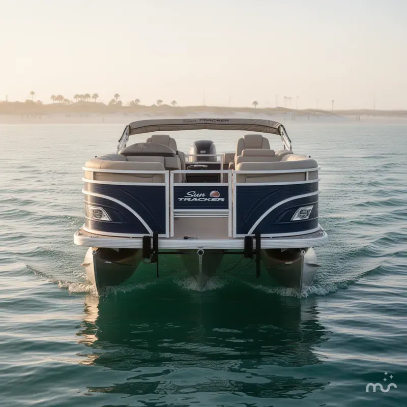 Slide: The Image of Sun Tracker Fishin' Barge 20 DLX 2025 - 2