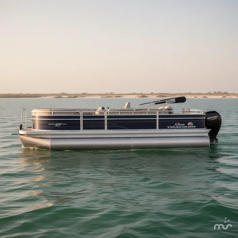 Slide: The Image of Sun Tracker SportFish 22 DLX 2025 - 1