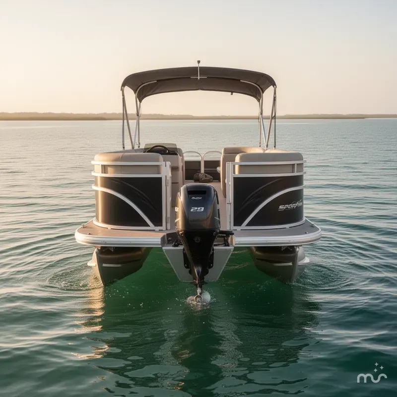 Slide: The Image of Sun Tracker SportFish 22 DLX 2025 - 2