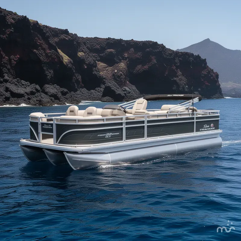 The Image of Sun Tracker Fishin' Barge 22 DLX 2025 - 0