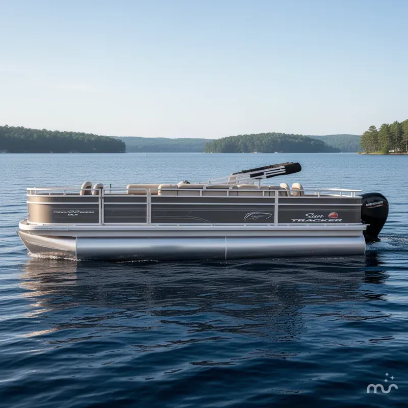 Slide: The Image of Sun Tracker Fishin' Barge 22 DLX 2025 - 1