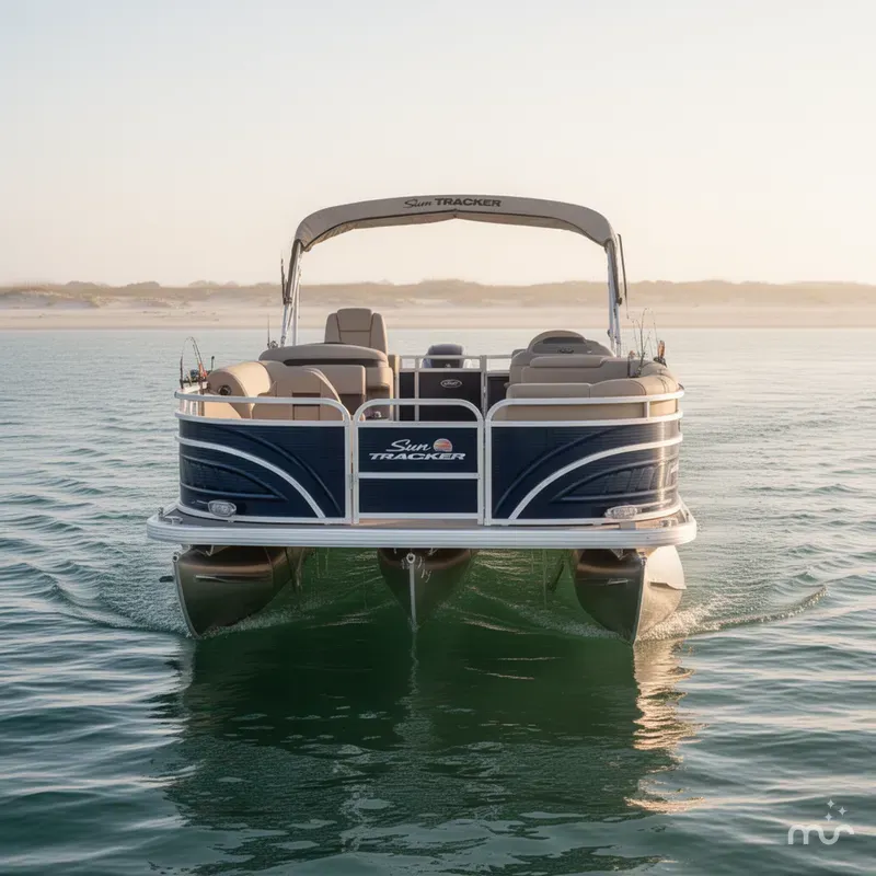 Slide: The Image of Sun Tracker Fishin' Barge 20 DLX 2025 - 3