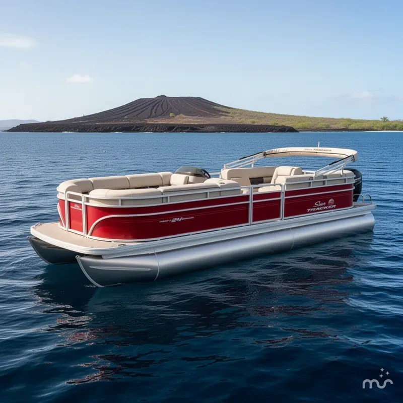 The Image of Sun Tracker Party Barge 24 DLX 2025 - 0