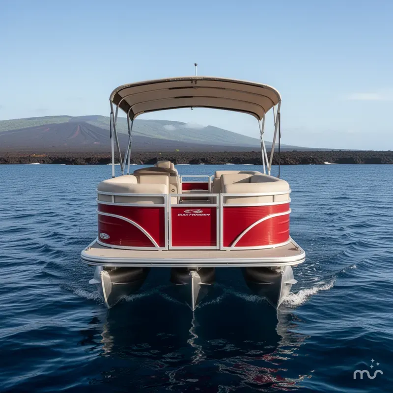 Slide: The Image of Sun Tracker Party Barge 24 DLX 2025 - 1