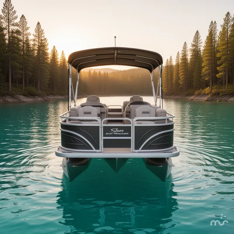 Slide: The Image of Sun Tracker Fishin' Barge 22 DLX 2025 - 3