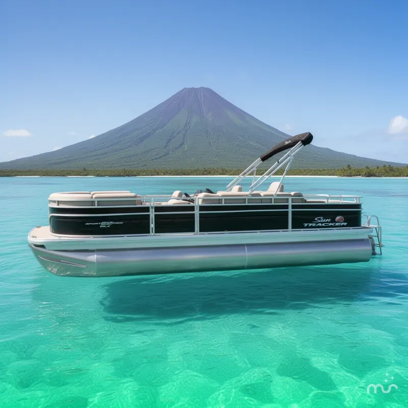 Slide: The Image of Sun Tracker SportFish 22 DLX 2025 - 2
