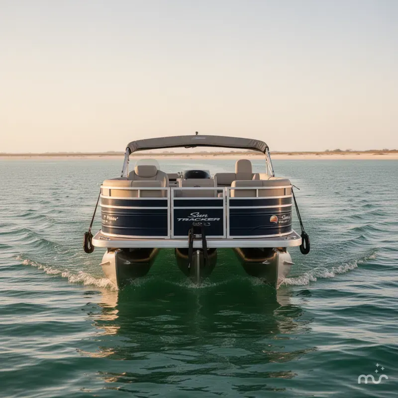 Slide: The Image of Sun Tracker Fishin' Barge 20 DLX 2025 - 3