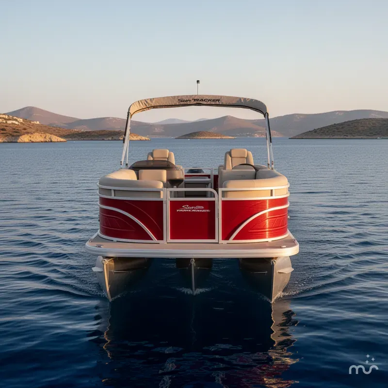 Slide: The Image of Sun Tracker Party Barge 22 XP3 2025 - 1